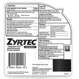 Allergy Relief Zyrtec® 10 mg Strength Liqui-Gel 40 per Bottle - BeHope