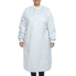 Surgical Gown with Towel Aero Chrome 2X-Large Silver Sterile AAMI Level 4 Disposable - BeHope