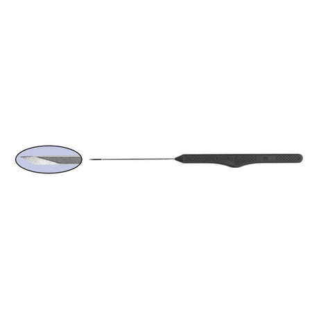 Myringotomy Knife Gyrus Stainless Steel / Plastic Flat Handle Sterile Disposable - BeHope