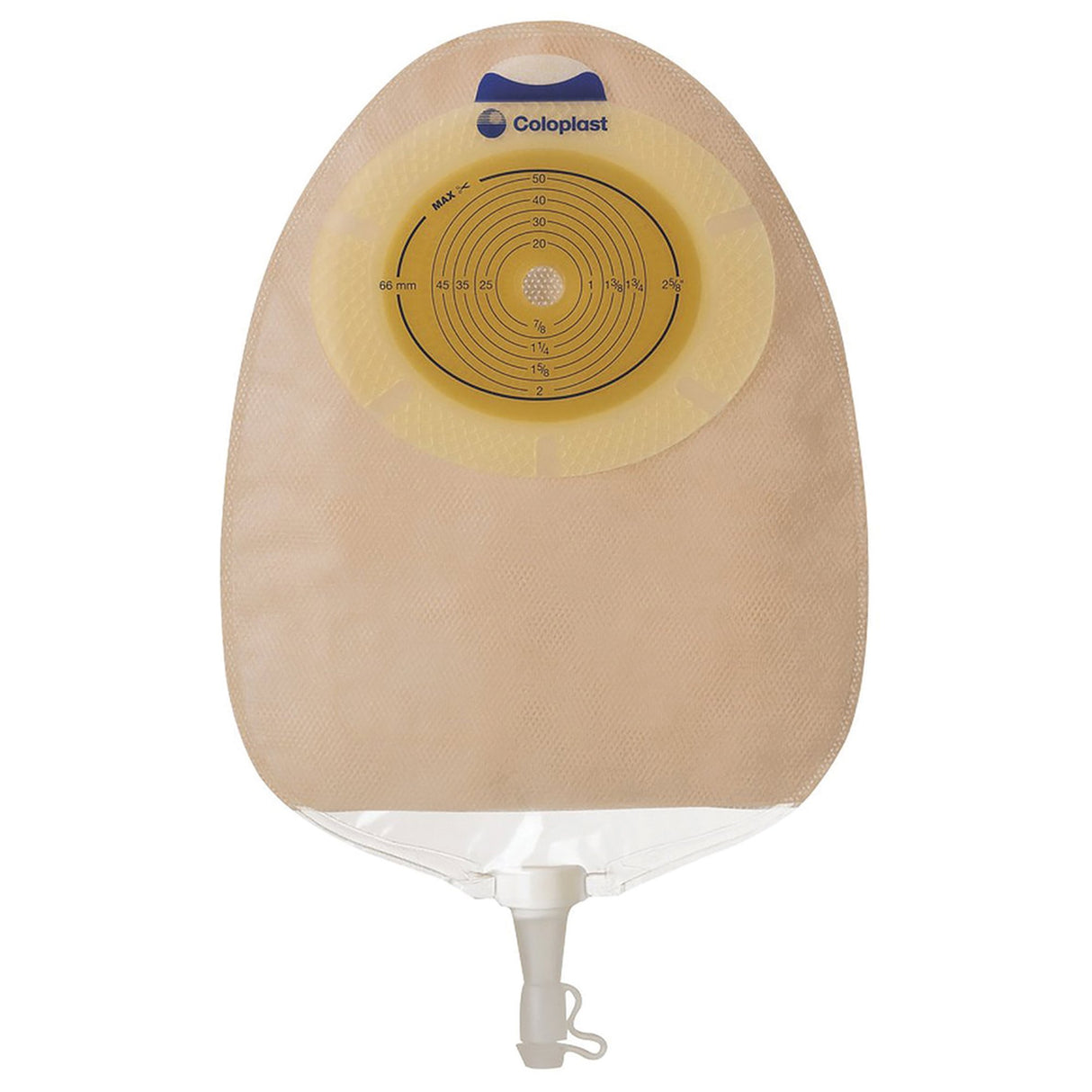 Urostomy Pouch SenSura® One-Piece System 10-3/8 Inch Length, Maxi Flat, Trim to Fit 3/8 to 3 Inch Stoma Drainable - BeHope