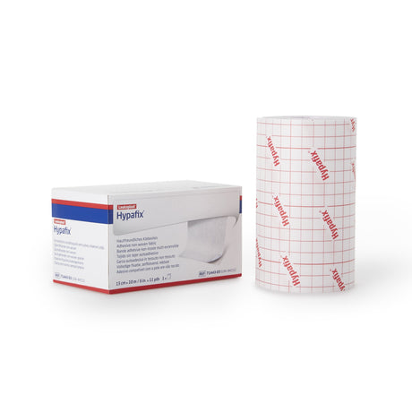 Dressing Retention Tape with Liner Hypafix® White 6 Inch X 10 Yard Nonwoven Polyester NonSterile - BeHope