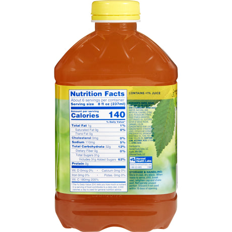 Thickened Beverage Thick & Easy 46 oz. Bottle Kiwi Strawberry Flavor Liquid IDDSI Level 3 Moderately Thick/Liquidized - BeHope