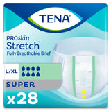 Unisex Adult Incontinence Brief TENA ProSkin Stretch™ Super Large / X-Large Disposable Heavy Absorbency - BeHope