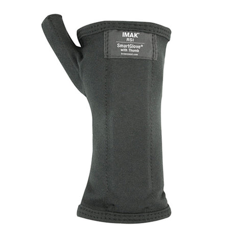 Wrist / Hand Support IMAK® RSI SmartGlove® with Thumb Support Cotton / Spandex Left or Right Hand Black Medium - BeHope
