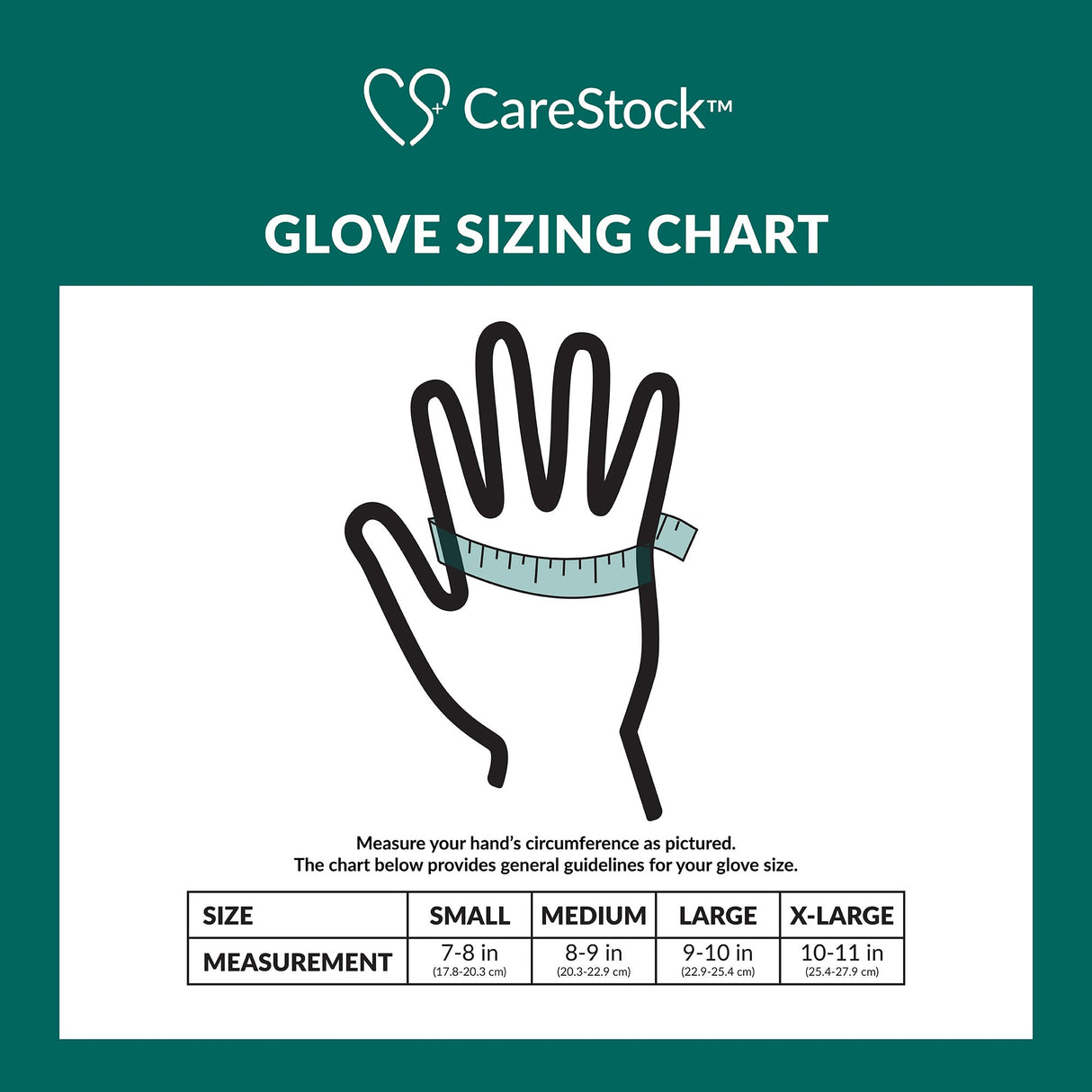 Exam Glove CareStock™ Large NonSterile Nitrile Standard Cuff Length Textured Fingertips Blue Chemo Tested - BeHope