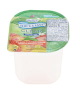 Thickened Beverage Thick & Easy® Clear 4 oz. Portion Cup Peach Mango Flavor Liquid IDDSI Level 2 Mildly Thick - BeHope