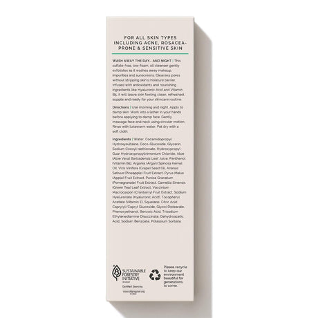 Facial Cleanser MDSolarsciences Wash Away One Step Gel 5 oz. Tube Unscented
