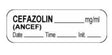 Drug Label pdc Anesthesia Label Cefazolin_mg/ml Date_time_Int_ White 1/2 X 1-1/2 Inch - BeHope