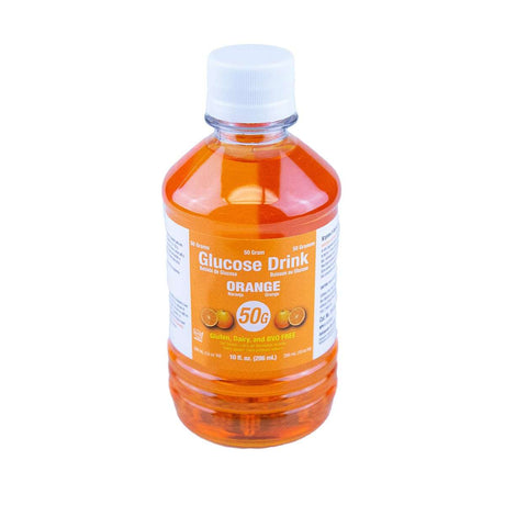 Glucose Tolerance Beverage Glucocrush™ Orange 75 Gram Adults / Children 10 Oz. Per Bottle - Behope