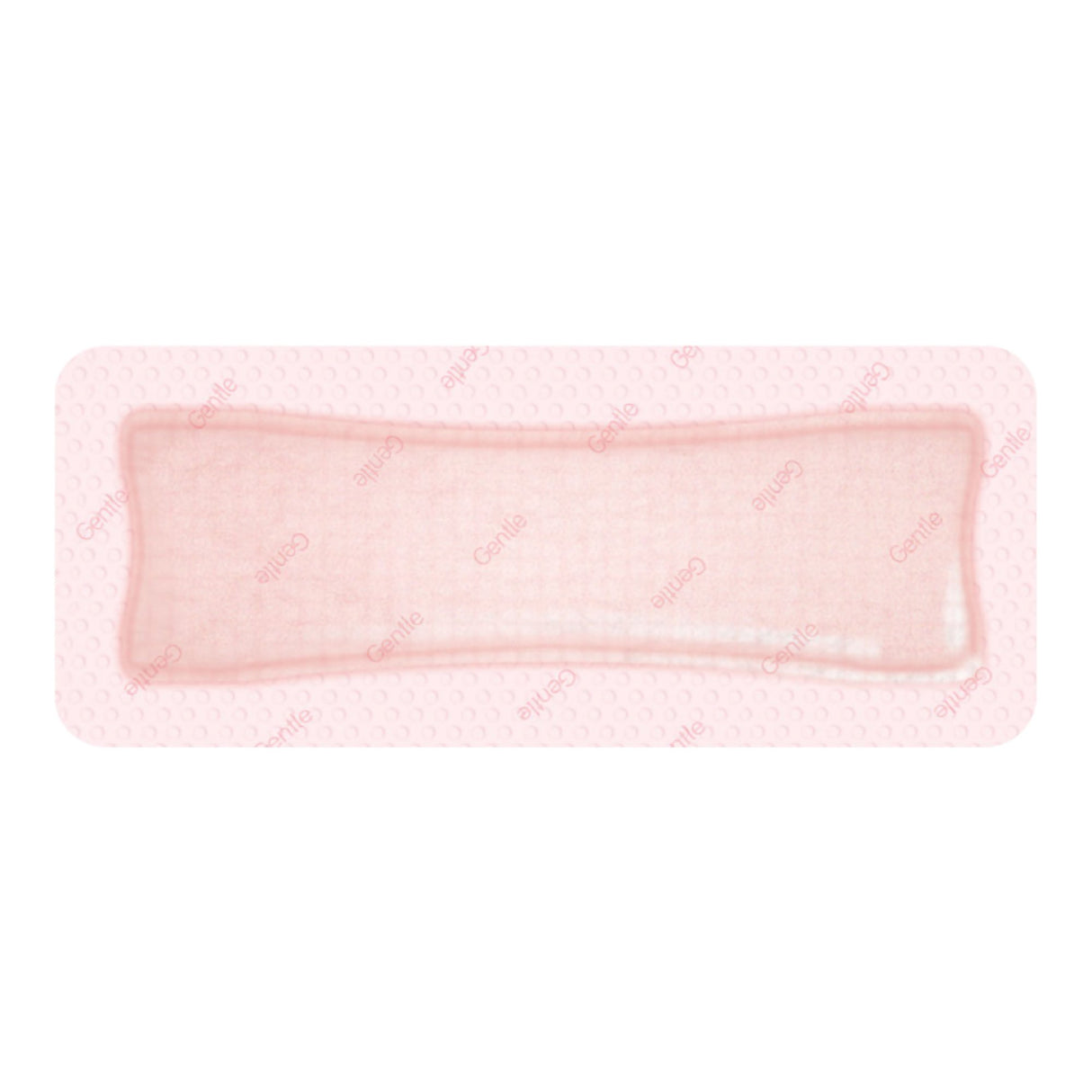 Foam Dressing Allevyn Gentle Border 4 X 8 Inch With Border Film Backing Silicone Gel Adhesive Rectangle Sterile - BeHope