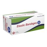 Elastic Bandage Dynarex® 4 Inch X 4-1/2 Yard Clip Detached Closure Tan NonSterile Standard Compression - BeHope