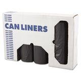 Trash Bag Boardwalk 56 gal. Gray LLDPE 1.1 mil 43 X 47 Inch Star Seal Bottom Coreless Roll