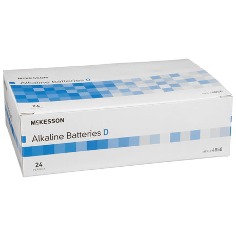 Alkaline Battery McKesson D Cell 1.5V Disposable 24 Pack - BeHope