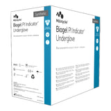 Surgical Underglove Biogel® PI Indicator® Underglove Size 7 Sterile Polyisoprene Standard Cuff Length Smooth Blue Chemo Tested - BeHope