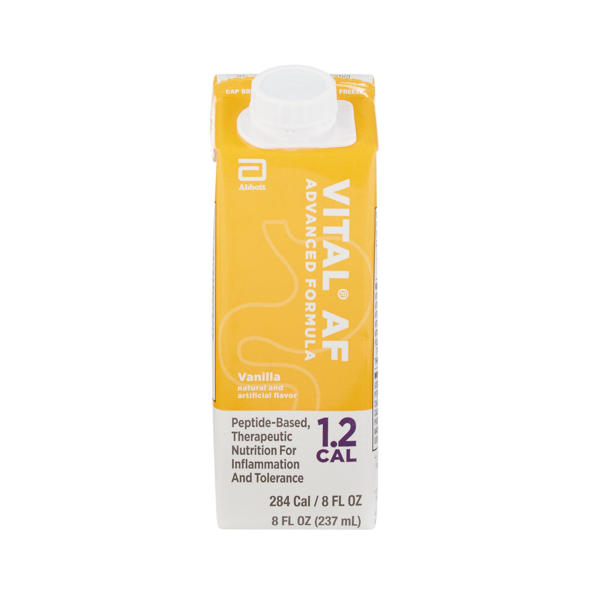 Oral Supplement Vital® AF 1.2 Cal Vanilla Flavor Liquid 8 oz. Reclosable Carton - BeHope