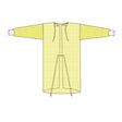 Protective Procedure Gown Large Yellow NonSterile Not Rated Disposable - BeHope