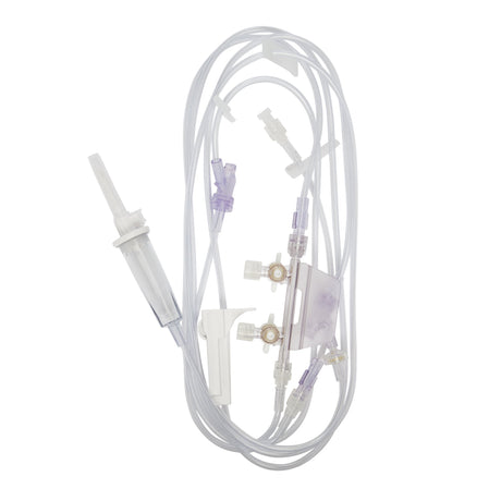 Primary IV Administration Set Caresite® Gravity 2 Ports Without Filter Anesthesia - BeHope