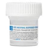 StatClick™ Prefilled Formalin Container Nonsterile Leak Proof Screw Cap - BeHope