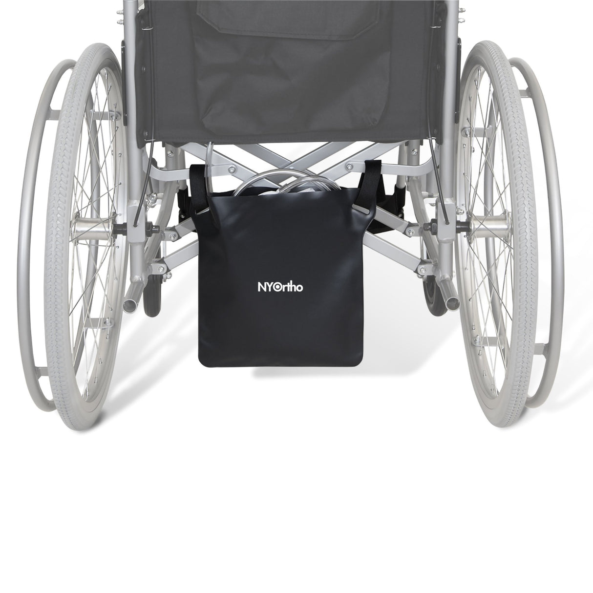 Urinary Drain Bag Holder NYOrtho Vinyl, Black - BeHope