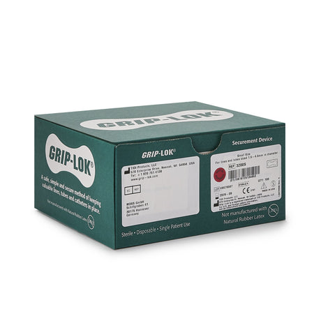 Foley Catheter / Line Securement Device Grip-Lok® Small, 3 Inch Length, Sterile - BeHope