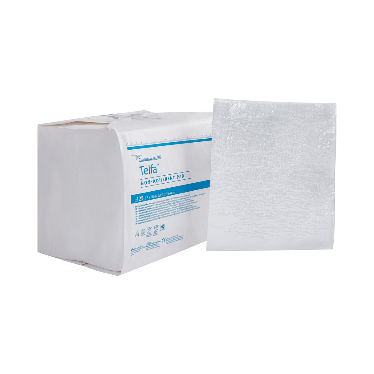 Non-Adherent Dressing Telfa™ Ouchless 8 X 10 Inch NonSterile 125 per Pack - BeHope