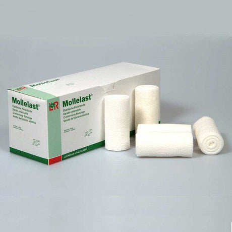 Conforming Bandage Mollelast® Comfortable Open-Weave Gauze for Lymphological Compression - BeHope