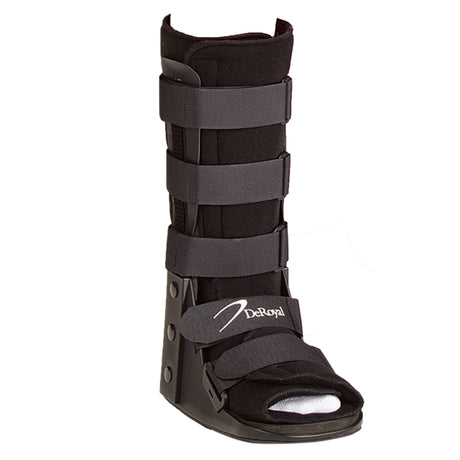 Walker Boot DeRoyal® Tracker EX Non-Pneumatic Pediatric / Adult X-Small Tall - BeHope