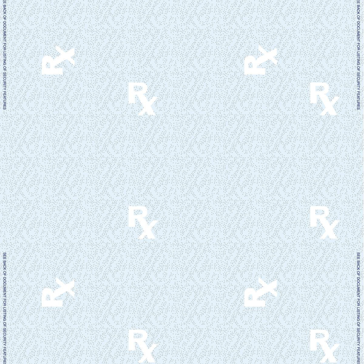 European Rx Paper Rx Prescription Paper Centurion Secure for Medical Documentation – BeHope