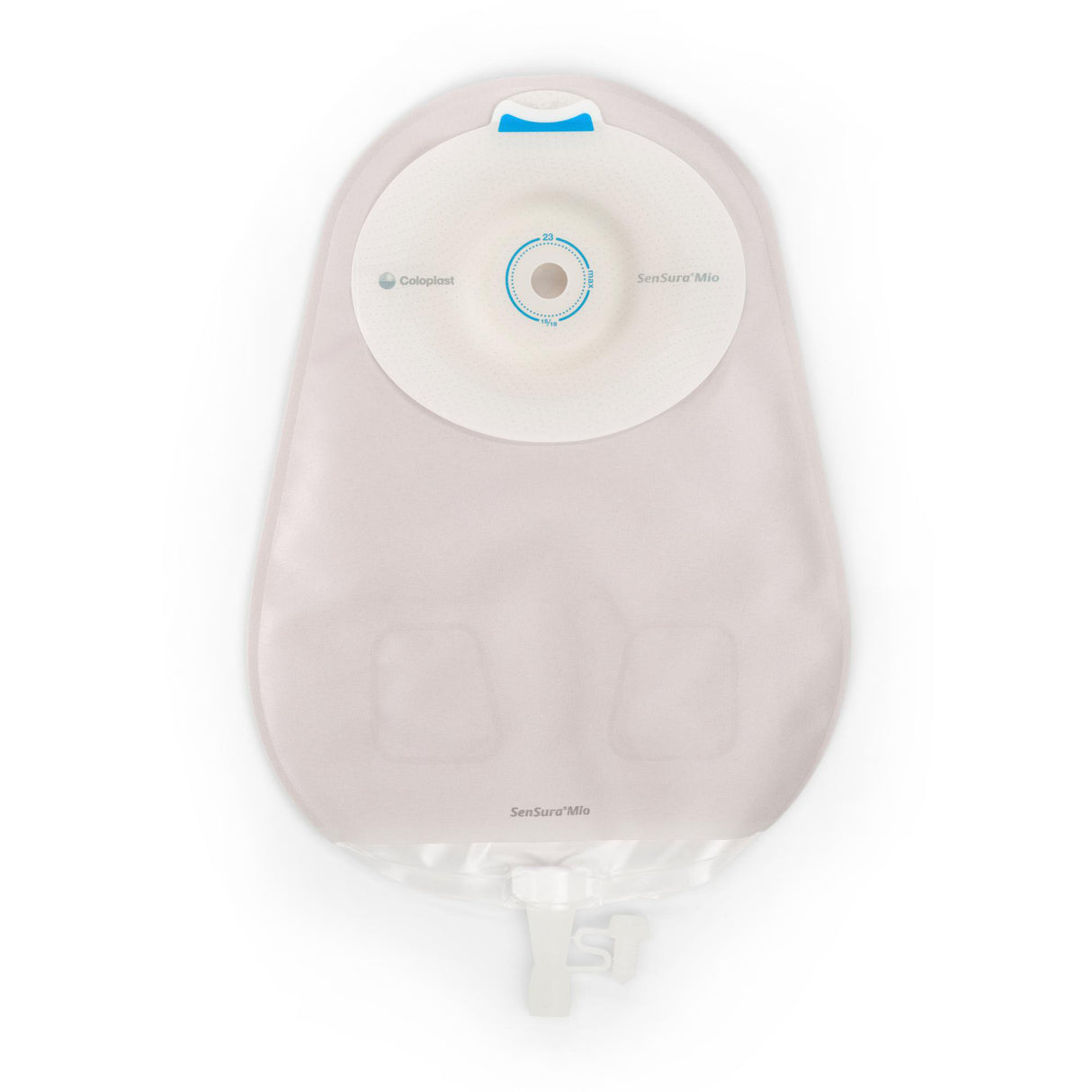 Urostomy Pouch SenSura® Mio Convex One-Piece System 10-1/2 Inch Length, Maxi Convex Light, Trim to Fit 5/8 to 1-5/16 Inch Stoma Drainable - BeHope