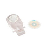 Ostomy Pouch SenSura® Mio Two-Piece System Maxi Length Flat, Trim to Fit 3/8 to 1-7/8 Inch Stoma Drainable - BeHope