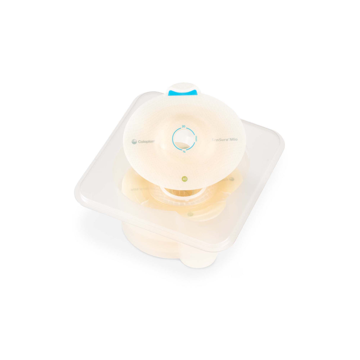 Ostomy Barrier Sensura® Mio Adaptive Convex Elastic Adhesive Click Coupling - BeHope