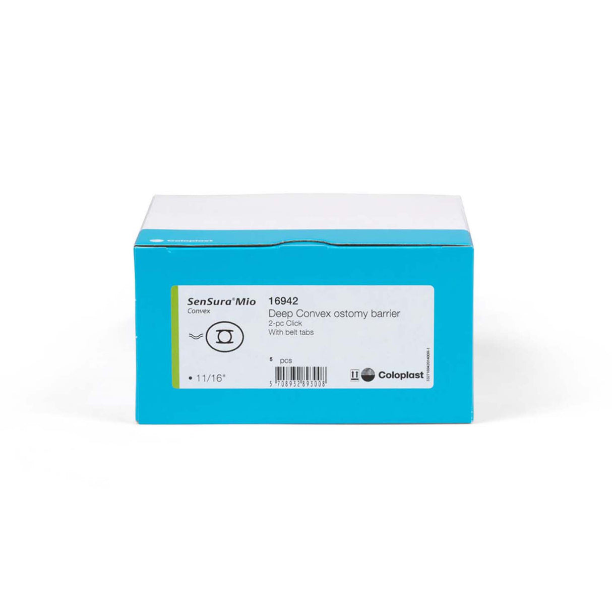 Ostomy Barrier Sensura® Mio Adaptive Convex Elastic Adhesive Click Coupling - BeHope