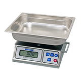 Food / Lab Scale Health O Meter® LCD Display 176 oz / 5000 Gram Capacity Stainless Steel AC Power - BeHope