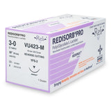 Absorbable Suture with Needle Reli® Redisorb™ Polyglycolic Acid MFS-2 3/8 Circle Reverse Cutting Needle Size 3-0 Braided - BeHope