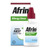 Sinus Relief Afrin® Allergy Sinus 0.05% Strength Nasal Spray 15 mL - BeHope