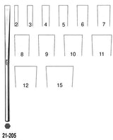 Osteotome Miltex® Sheehan 7 mm Width Straight Blade OR Grade Stainless Steel NonSterile 6-1/4 Inch Length - BeHope