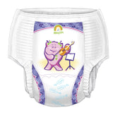 Female Toddler Training Pants Cardinal Health™ Wings™ Pull On with Tear Away Seams Size 3T to 4T Disposable Heavy Absorbency - BeHope