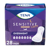 Bladder Control Pad TENA® Sensitive Care Extra Coverage 16 Inch Length Heavy Absorbency Super Absorbent Core One Size Fits Most - BeHope