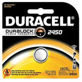 Lithium Battery Duracell® CR2450 Coin Cell 3V Disposable 1 Pack - BeHope