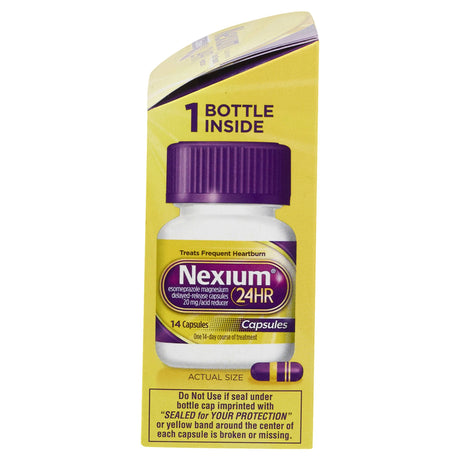 Antacid Nexium 24 Hr Delayed Release Frequent Heartburn Relief Capsules - BeHope