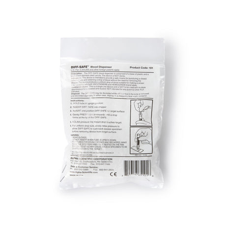 Diff-safe Blood Dispenser for Safe Accurate Blood Smears - BeHope