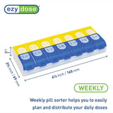 Pill Organizer for 7 Day AM PM Medication Regimen - BeHope