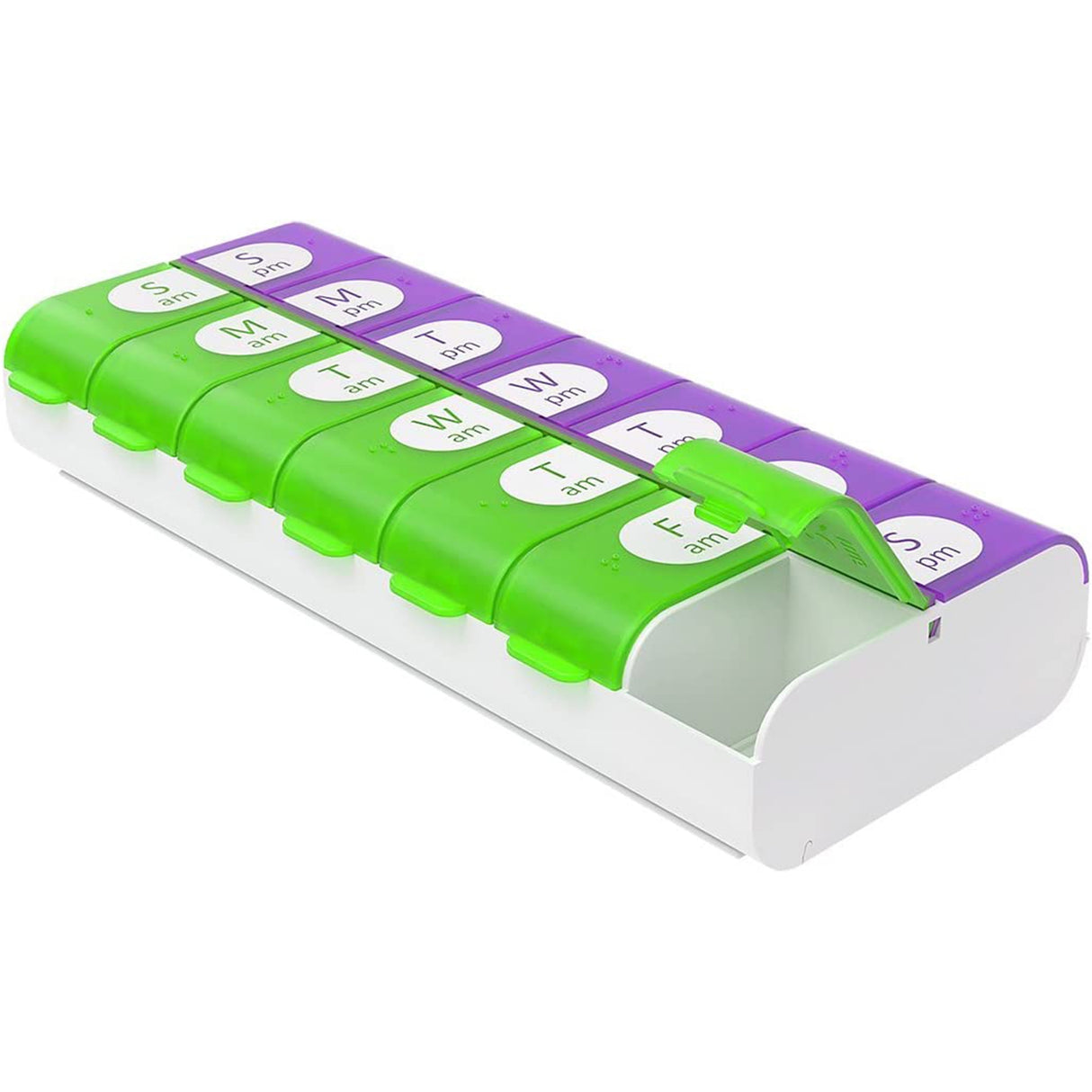 Pill Organizer for 7 Day AM PM Medication Regimen - BeHope