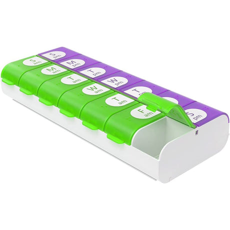 Pill Organizer for 7 Day AM PM Medication Regimen - BeHope