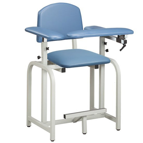 Lab X Series Blood Drawing Chair with Padded Seat and Flip Arm - BeHope