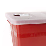 Sharps Container McKesson Prevent® Red Base 13-3/4 W X 13-3/4 D X 14 H Inch Horizontal / Vertical Entry 8 Gallon - BeHope