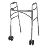 5" Bariatric Walker Wheels With Two Sets Of Rear Glides - BeHope