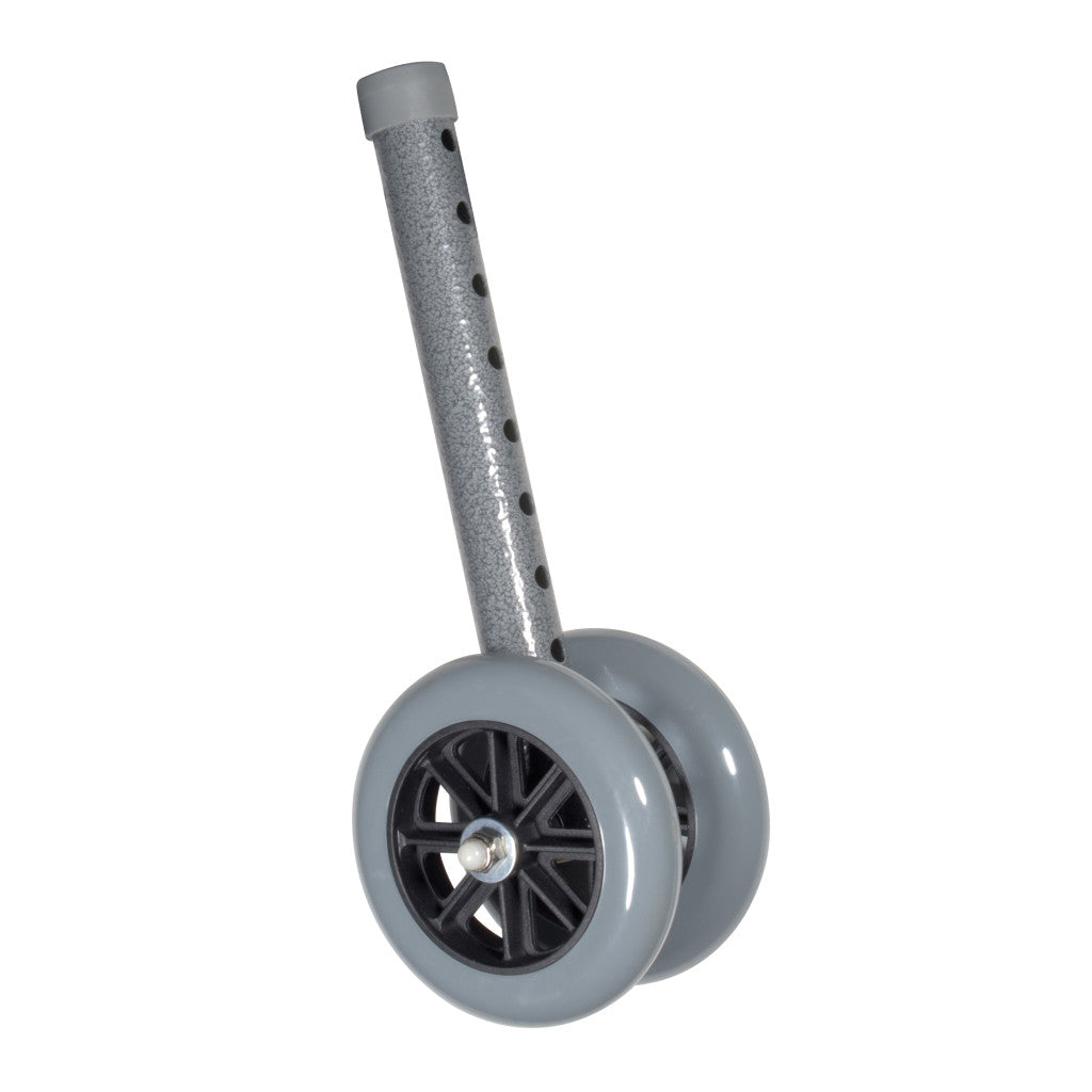 5" Bariatric Walker Wheels With Two Sets Of Rear Glides - BeHope