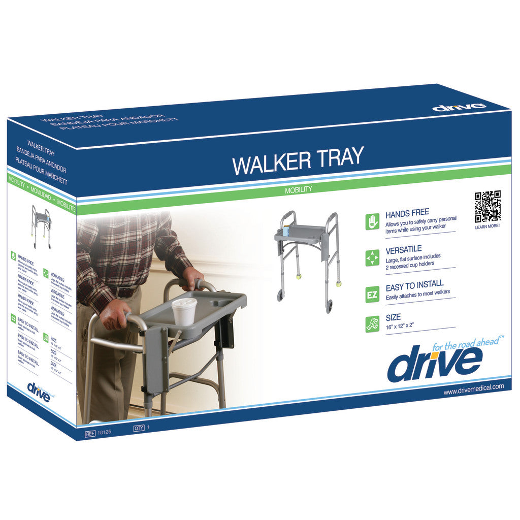 Walker Tray With Cup Holders - BeHope
