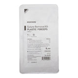 McKesson Suture Removal Kit with Plastic Forceps - BeHope